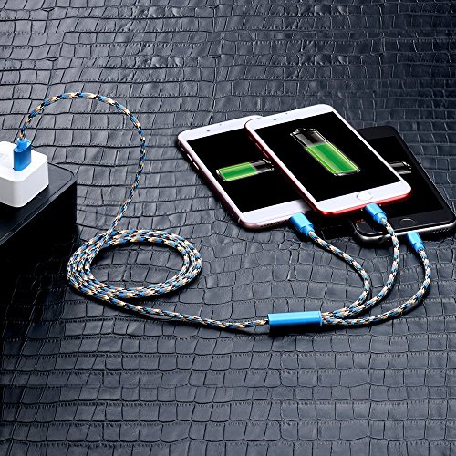 Multi Ladegerät, j2cc 3,3 ft Nylon geflochten 3 in 1 Multi Ladegerät Kabel mit 8 Pin Lightning, USB C, Micro USB Ladegerät-Anschluss für Android und iPhone Smartphones, iPad Tablets reviews Multi Ladegerät, j2cc 3,3 ft Nylon geflochten 3 in 1 Multi Ladegerät Kabel mit 8 Pin Lightning, USB C, Micro USB Ladegerät-Anschluss für Android und iPhone Smartphones, iPad Tablets