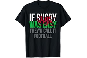 ROWDY RUGBY Funny Welsh Rugby - Wales Rugby T-Shirt