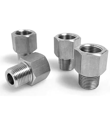 2 Raccordi Uxcell In Ottone 1/2 BSP Femmina - Adattatori Per Tubo Flessibile 12mm