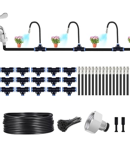 1/4 Drip Irrigation Tubing 100ft For Push-To-Connect System - Black Dr