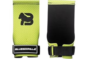 BLUEGORILLA Calleras para Crossfit, Grips para Gimnasio, Gym, calistenia Máximo Agarre y Durabilidad para los Entrenamientos mas exigentes.