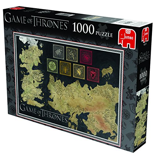 Game of Thrones: Map of The Known World Jigsaw Puzzle (1000 Pieces)