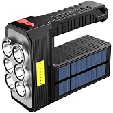 G&uuml;neş Enerjili 8 G&ouml;zl&uuml; Kamp Lambası Solar ve Uzun Menzilli Kamp Feneri Y&uuml;ksek Performanslı Işıldak