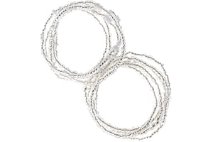 AKAAYUKO Chaîne de corps de Femmes Filles Waist Beads, Chaînes de taille Africaines, Bijoux de Bracelet de Chaîne de Bikini