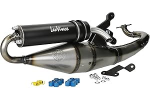 LEOVINCE H.M.TT BLACK APRILIA SR STEALTH/RACING (cil.orizz. - liquid cooled)