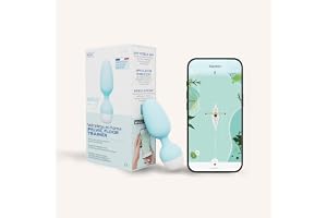 Emy - Bäckenbottentränaren med APP | Kliniskt bevisad apparat för att stärka bäckenbottenmusklerna hos kvinnor för postnatal återhämtning och för att stoppa inkontinens