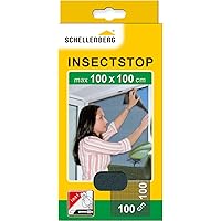 Schellenberg 50711 Fliegengitter für Fenster, Insektenschutz ohne Bohren, Schutz vor Mücken, Fliegen, Insekten und…