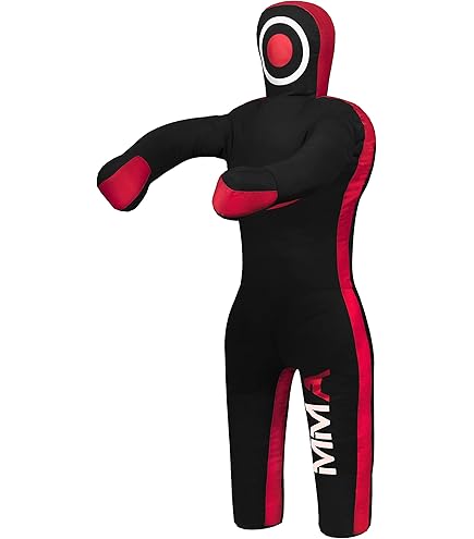 MMA grappling-dummy Ideaal voor Braziliaans jiu-jitsu, worstelen, MMA, onderwerping en zelfverdedigingstraining vinyl fopspeen 180 cm ongevuld - België