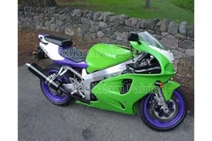 ROKALAM Verkleidungs-Set für Kawasaki Ninja ZX7R ZX-7R 96-03 ZX 7R 1996 1997 1998 2003 1999 2000 2001 2002 2003 2003 2003 lila grün