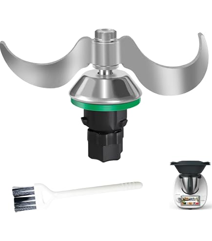 Lame De Rechange Pour Thermomix TM5 Et TM6 – Acier Inoxydable Avec Joint, Couteau Multifonction - 6