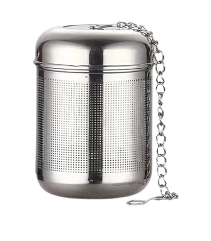 Weis Boule à Épices En Acier Inoxydable – Avec Chaîne Et Fermeture Baïonnette – Idéale Infusions & Bouillons