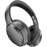 boAt New Launch Rockerz Plus 435 Bluetooth Headphones (Iris Black) | Massive 100 Hours Playback, Dual Mics with AI-ENx™ Techn