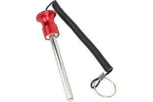 Gym Weight Stack Pin, Magnetic Weight Machine Pin Selector Låspinne med Rem, Styrketräningsutrustning Utbyte Av Viktnålar (Rö