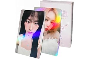 YUTO Aespa Photocard 50 pz Kpop aespa laser photocard Kpop Aespa album card Aespa Aespa biglietti di auguri KARINA Photocard invernale/Giselle Photocard/NINGNING Photocard