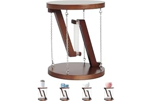 Mlijzard Tensegrity Table, Anti-GravityTable Model,Tensegrity Structure Building Block for DIY Handmade，4.7 x 4.7 x 5.1 inch(brown)