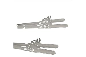 CAROLISA Grillzange Motiv Motorsäge, spülmaschinengeeignet, Geschenkidee, Männergeschenk, Vatertag