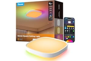 ‎GOVEE Govee RGBIC LED Kwadratowa lampa sufitowa