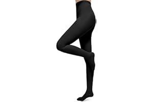 Evolyline Medyczne rajstopy uciskowe dla kobiet i mężczyzn, długie, 15-20 mmHg, klasa I, stopniowane pończochy uciskowe, pończochy uciskowe, z zamkniętym palcem, dla kobiet w ciąży, żylaków, obrzęków