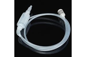 MXOQJE Syphon Pump, Syphon Tube, 1.9m Siphon Tube Anti Blocking Filter Cartridge Siphon with Pre Filter Tube Wine Making Tool Reusable, Fuel Pump, for Wine Beer Making Home Brew Equipment