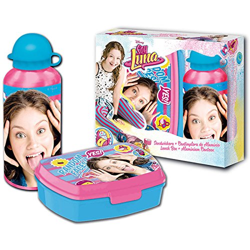Preisvergleich Produktbild Disney Soy Luna Brotdose und Aluminium Trinkflasche Set