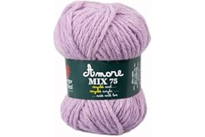 BORGO DE' PAZZI FIRENZE 10 Gomitoli misto lana Amore 75 (lilla)