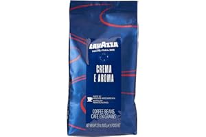 Lavazza Caffè Creme e Aroma Blu, Espresso, Chicchi di Caffè Interi, Tostato, 1000g