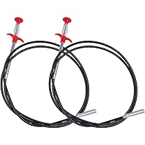 2-tlg. Krallengreifer-Set 90cm & 200cm - Für Verstopfte Abflüsse