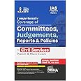 Disha Comprehensive Coverage of Committees, Judgments, Reports & Policies for Civil Services Prelim & Main Exam | Improve your General Studies & Optional Answer Writing | UPSC & State PSC
