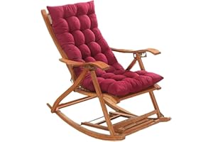 MCNDSI Garden Furniture Cushion Coussin Dossier pour Chaise Longue Siège Coussin de Chaise de Jardin Coussin Salon de Jardin Exterieur Bain de Soleil Rocking Chair Relaxing Mat(#8,47x19inch/120x48cm)