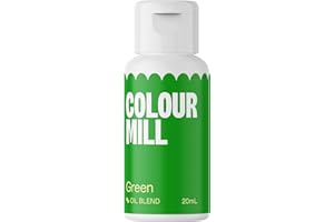 Colour Mill Oil Blend Food Colouring Green: Next Generation Oil Based Food Colours - 20 ml