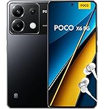 Poco X6 5G Smartphone, 12 + 256 GB Mobile Phone without Contract, 120 Hz 6.67 Inch 1.5 K AMOLED Display, 64 MP OIS Triple Cam