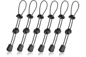 LUXIREMI 6 pièces Sac à Dos élastique à la Corde Schnalle Sac à Dos Wanderstock Holder Bungee Cord Schnalle élastique à la Corde Sac à Dos Wanderstock Holder Seil für Trekking Wandern Camping