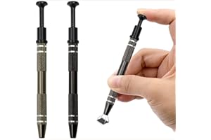 YSTJKD Pinzas Para Bolas Piercing 2 Piezas Pinzas Electronica Pinzas Joyeria Diamantes Pinzas De Precision Relojero Pinzas Para Joyas Soporte Para Cuentas De 4 Puntas Para Joyería, Relojes, Componentes