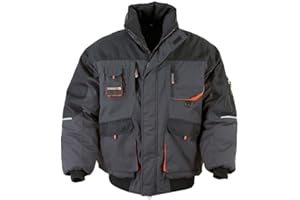 Terratrend Job 4629-m-1064 Größe M Herren Pilot Jacke – Schwarz/Anthrazit