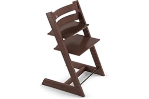 Tripp Trapp Chair from Stokke, Walnut - Adjustable, Convertible Chair for Toddlers, Children & Adults - Convenient, Comfortable & Ergonomic - Classic Design