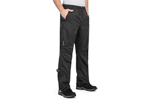 Höhenhorn Pluvia Herren Regenhose wasserdichte Überziehhose Wassersäule 5.000 mm Atmungsaktive Outdoorhose mit Transportbeutel