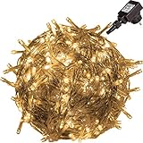 led lichterkette aussen 50m Optional sind die Lichterketten zusätzlich erhältlich mit FERNBEDIENUNG (Batterie nicht im Lieferumfang enthalten, benötigt wird 1x Knopfzelle CR2025), TIMERFUNKTION mit Kontrollleuchte (automatisch 6h an / 18h aus) und 8 LEUCHTMODI (1. Kombination, 2. Lichtwelle, 3. Sequentiell, 4. Glühen, 5. Aufblitzen, 6. Überblendung, 7. Funkeln, 8. Dauerbeleuchtung). Die Versionen mit Fernbedienung besitzen zudem eine vierstufige Dimmfunktion (100% / 75% / 50% / 25%)