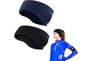 TUXUNQING Sport Stirnband,Sport Ohrenschützer，Winter Sport Stirnband für Damen und Herren，Ohrenwärmer Stirnbänder Ohrenschützer Warm Headband for Jogging, Laufen, Wandern 2 Stück