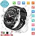 Produktbild Bluetooth Smartwatch Uhr Smart Watch mit Kamera TF Sim-Kartensteckplatz Wasserdicht Uhren Fitness Tracker Armbanduhr Kompatible Samsung Android Huawei Sony iPhone für Herren Damen
