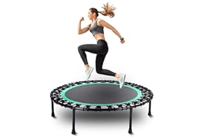 MEMONOTRY BYT 101,6 cm Mini-Trampolin, Fitness-Trampolin, stabil und leise, Rebounder für Kinder und Erwachsene, Indoor-/Garten-Workout, max. Belastung 150 kg.