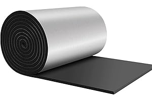 AITAF Thermique Isolant Anti Froid et Chaleur, Plaque Isolation Thermique Autocollante pour Ballon Eau Chaude, 5mm D'Epaisseur Film Refléchissant pour Radiateur, Réduit les Pertes de Chaleur ( Size : 1mx4m