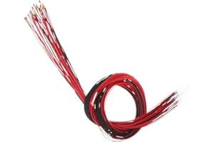 Medrialife 30 STK. SMD LED bedrahtet 0805 gelötete Mini LED für DIY, Modellbau LED Beleuchtung RC Auto, Modellbau Beleuchtung Modelleisenbahn Beleuchtung