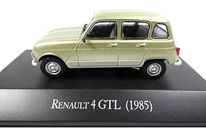 OPO 10 - Voiture 1/43 Compatible avec Renault 4 GTL 1985 (AQV17)