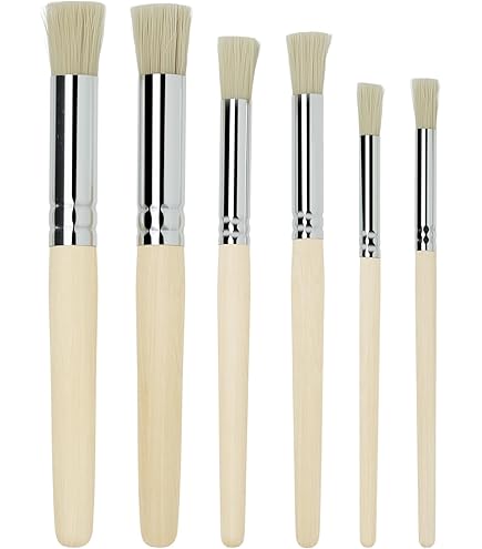 Da Vinci Maestro varkenshaar penseel rond - serie 7700 - no.6 - Arts