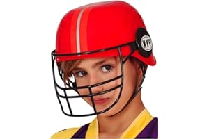FIESTAS GUIRCA, S.L. Casque de Footballeur Américain Rouge Enfant