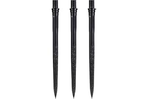 Caliburn Evo Dart Points | Roughed Smooth Grip | No Lip Design | Precision Steel Tip Dart Points | Multiple Colours