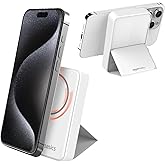 Amazon Basics 10000mAh 20W Fast Charging Power Bank and 15W Wireless Output | Type C Power Delivery (Input & Output) Quick Ch