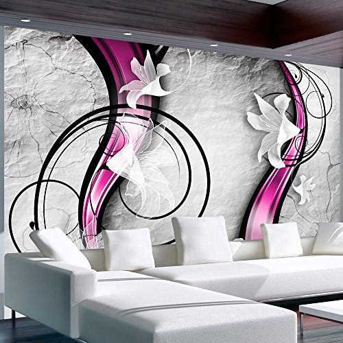 FOTOTAPETE 350x245 cm - VLIES TAPETE PREMIUM - PROFI QUALITÄT - Top moderne Wanddeko - Riesen Wandbild - Top Design Tapete - Neue exklusive Edition mit noch besser Druckauflösung - Deutsches Premium Vlies - Blumen 10110906-85