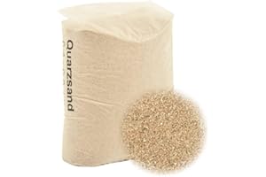 vidaXL Filter Sand 25 kg 0.4-0.8 mm - Quartz Sand Filter for Pool Cleaning - Efficient Pool Filtration - Summer Swimming Pool Essentials