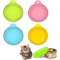 Coperchi Per Lattine Cibo Animali - Kit 4 Pezzi Con Apriscatole, Per Gatti E Cani - Foto 5